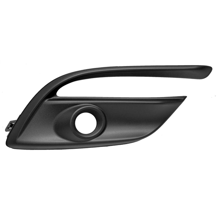 Mazda 3 Front Passenger Side Bumper Insert Fog Lamp Bezel Mexico Built For Use W/Fog Lamps - MA1039135