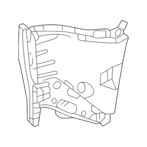 Front Passenger Side Bumper Insert image