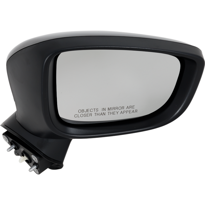 Mazda 3 Passenger Side Door Mirror Mexico Built Non-Heated W/S/Lamp W/O Bsd W/Cover Assembly - MA1321229