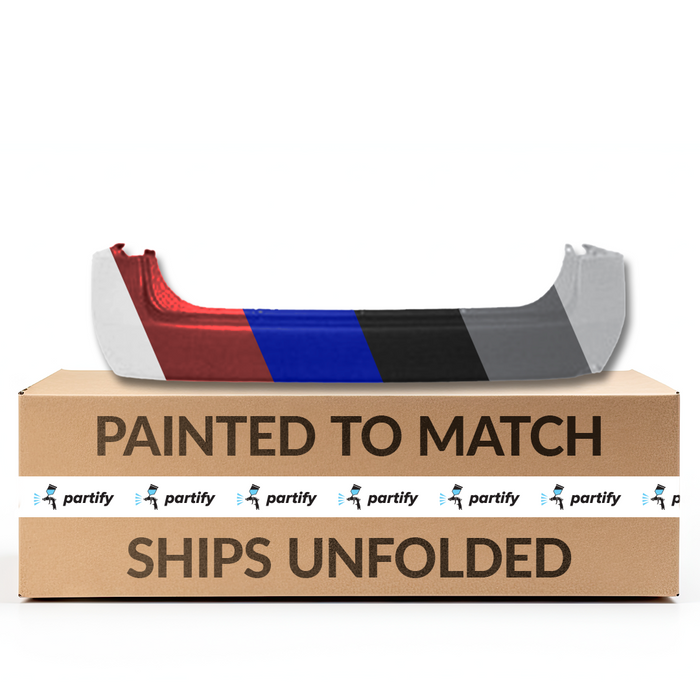 Parachoques trasero Mazda MPV con certificación CAPA sin molduras laterales - MA1100154C