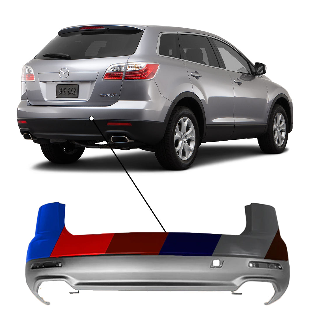 2007-2012 Mazda CX-9 Rear Bumper - MA1100191 — Partify