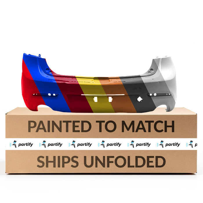 Parachoques trasero con orificios para alerón para Mazda 3, 2.3L L4/2.5L L4 Hatchback - MA1100207