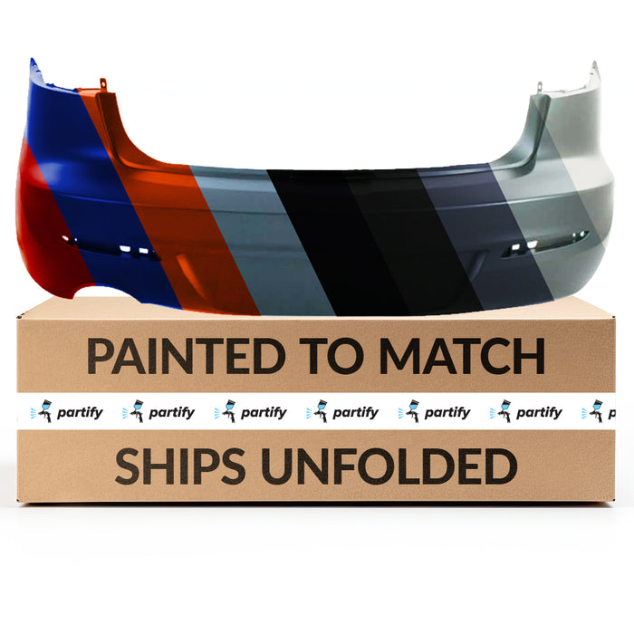 Parachoques trasero original de Mazda 3 Sedán, motor 2.0L - BCW750221JBB