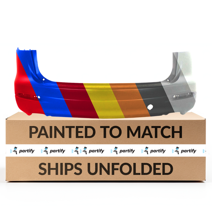 Mazda CX-9 OEM Rear Bumper Without Sensor Holes - TK2150221BB