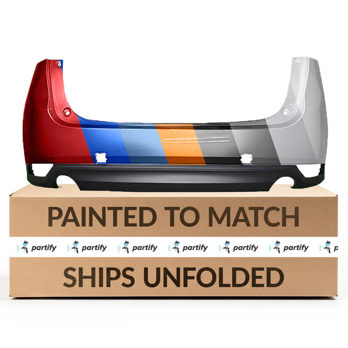 Mazda CX-5 CAPA Certified Rear Bumper Without Sensor Holes - MA1100226C