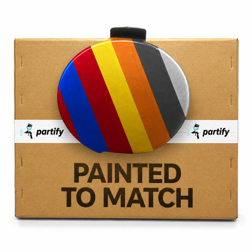 Partify painted-to-match tow hook cover graphic - MA1129108