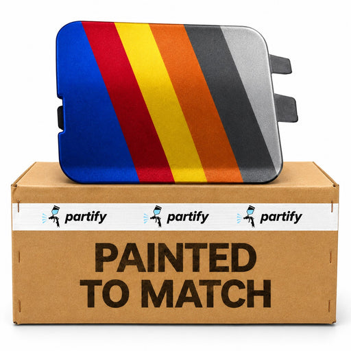Partify painted-to-match tow hook cover graphic - MA1129109