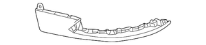Rear Driver Side Bumper Molding image