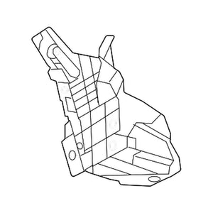 Rear Passenger Side Bumper to Body Filler Panel image