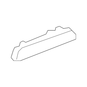 Rear Driver Side Bumper Reflector image