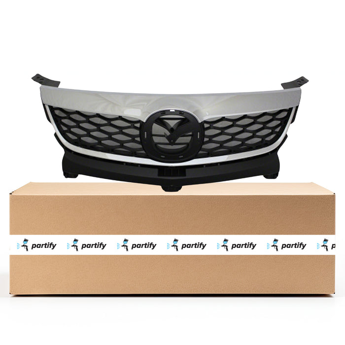 Mazda CX-9 Grille W/O Emblem Chrome/Black Assembly - MA1200190