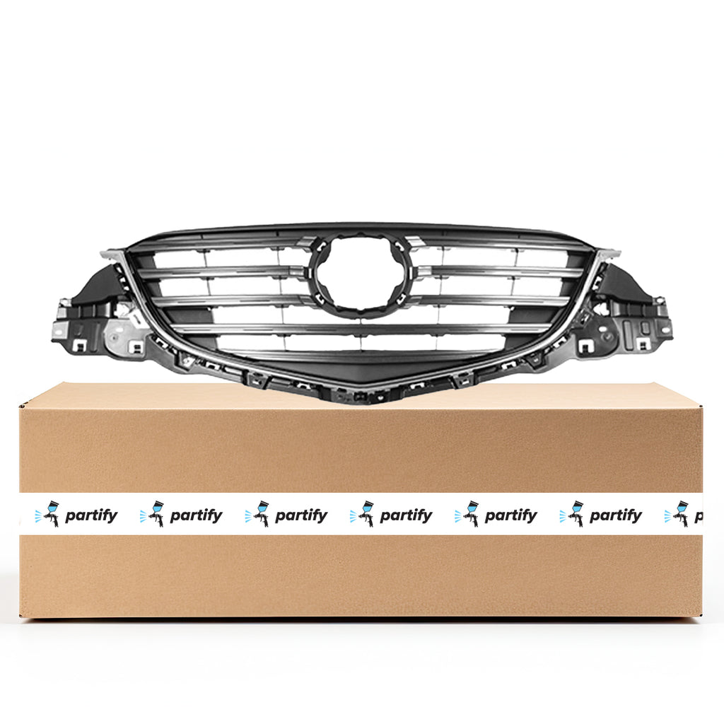 2016 Mazda CX5 Grille Black With Painted Gray/Chrome Frame