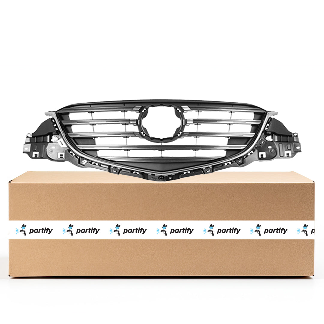 2016 Mazda CX5 Grille Black With Painted Gray/Chrome Frame