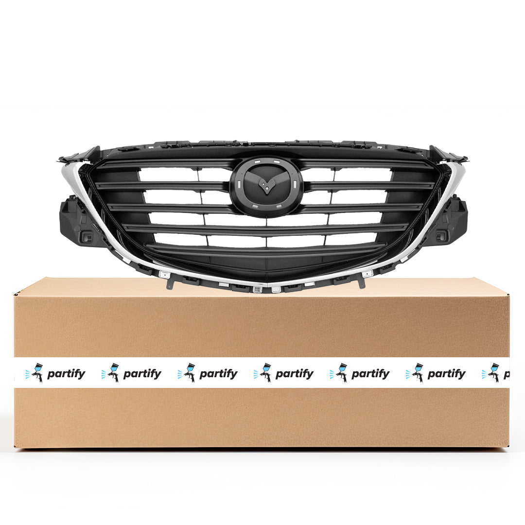 2016-2020 Mazda CX9 Grille Chrome Black Gs/Gs-L/Sport/Touring