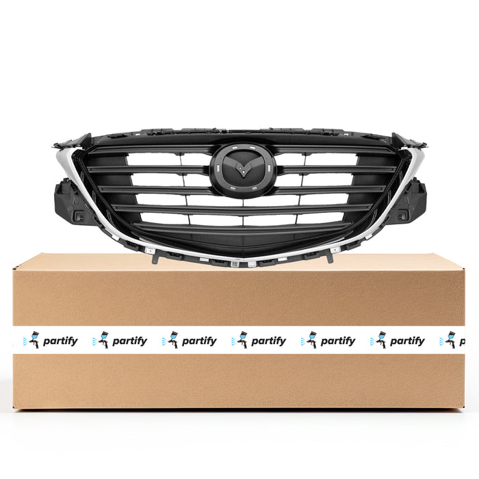 Mazda CX9 Grille Chrome Black Gs/Gs-L/Sport/Touring Model - MA1200210