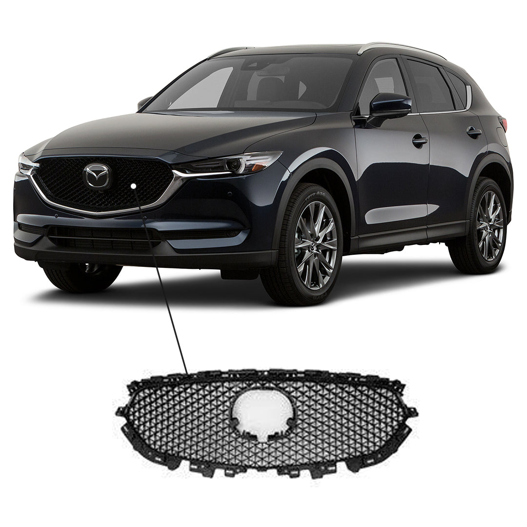 2017-2021 Mazda CX5 Grille Insert Upper Matte Black Mesh Only