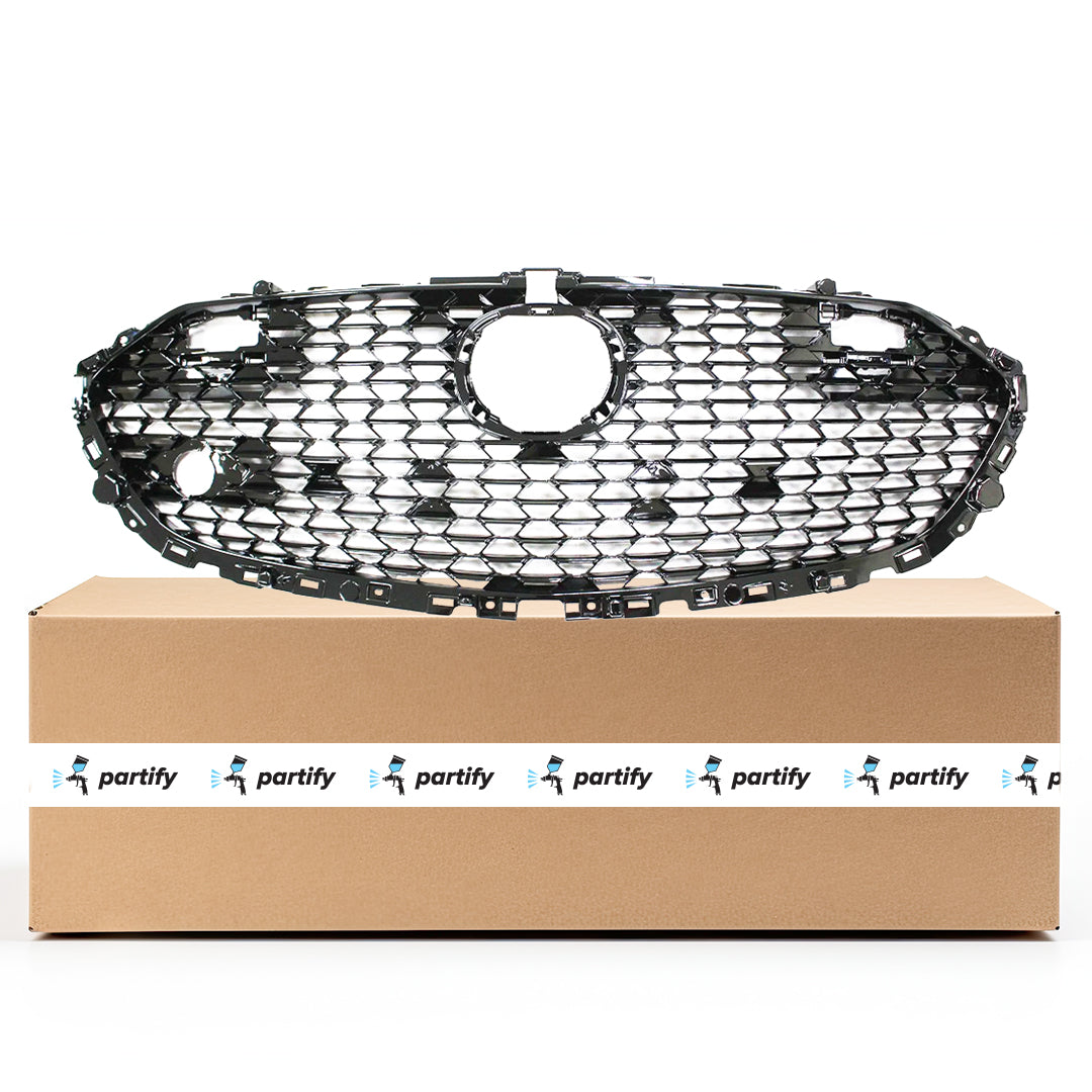 2019-2022 Mazda Mazda 3 Grille Gloss Black Finish Japan Bult Sedan