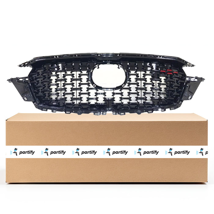 Mazda CX-5 Grille W/Red Accent Assembly - MA1200225