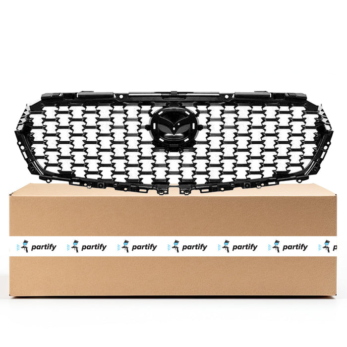 Mazda CX-50 CAPA Certified Grille W/O Around View Monitor Piano Black Assembly - MA1200227C