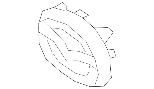 Mazda 3 Grille Emblem Hatchback - MA1203105