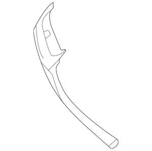 Passenger Side Grille Molding image