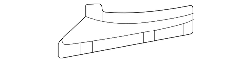 Mazda CX-30 Outer Bracket Grille Molding Retainer - MA1219104