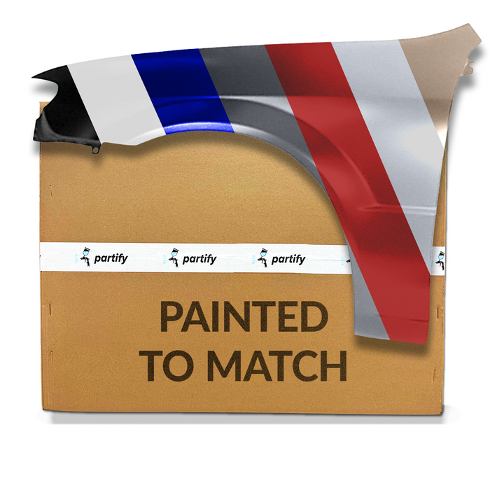 Guardabarros del lado del conductor con certificación CAPA para Mazda Protege sin orificio lateral - MA1240143C