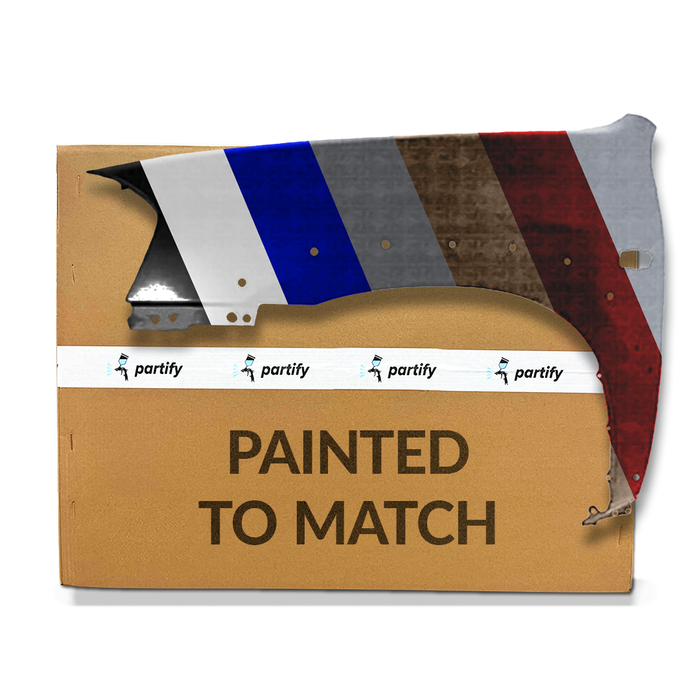 Guardabarros OEM del lado del conductor con orificios para molduras del Mazda Tribute - EC0252211F