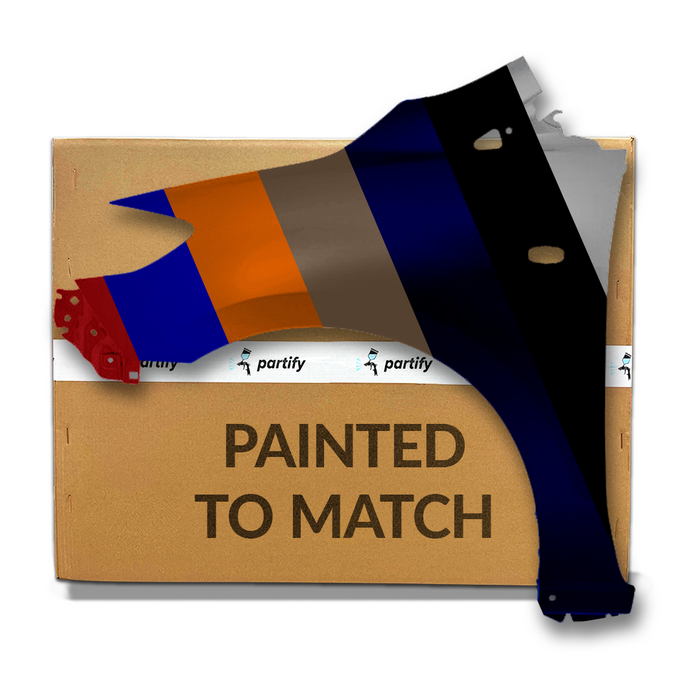 Mazda Mazda 5 CAPA Certified Driver Side Fender With Side Light Hole & With Molding Holes - MA1240158C