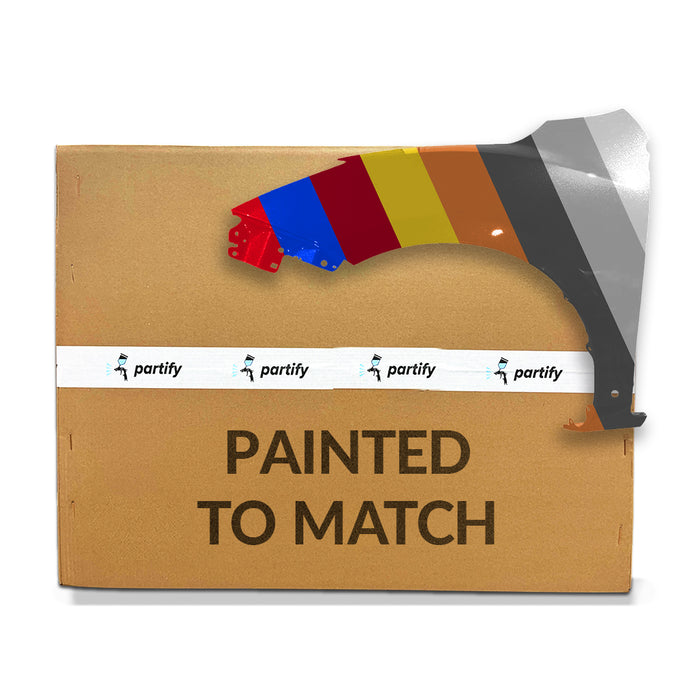 Mazda Mazda 3 OEM Driver Side Fender Without Side Lamp Hole & With Moulding Hole - BBY25221Y