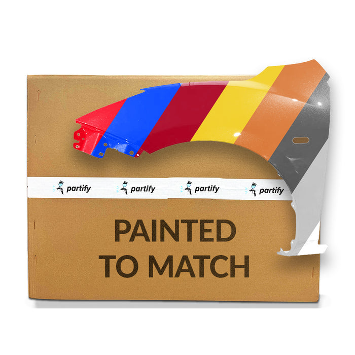 Mazda Mazda 3 Driver Side Fender With Side Lamp Hole & Without Moulding Hole - MA1240162