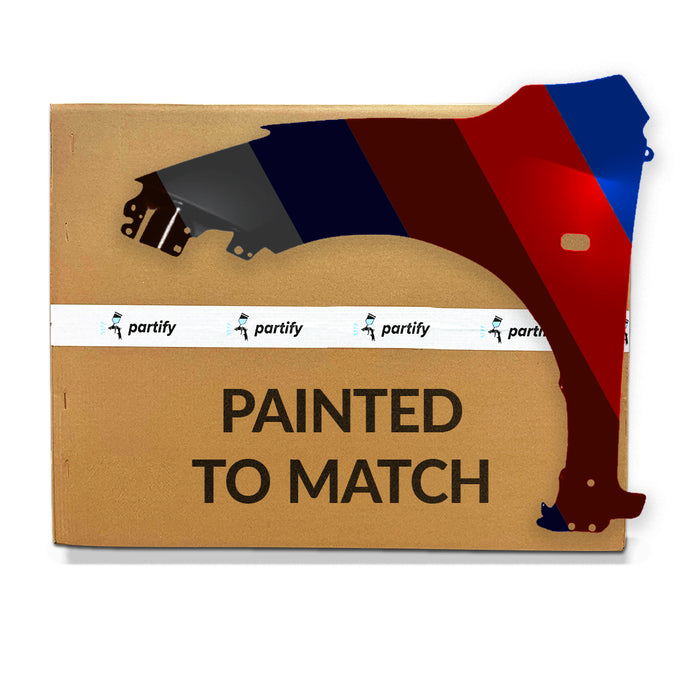 Mazda Mazda 3 CAPA Certified Driver Side Fender With Side Lamp Hole & With Moulding Hole - MA1240164C