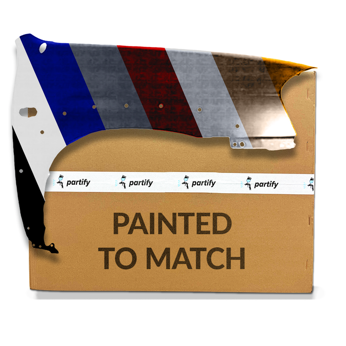 Mazda Tribute Passenger Side Fender With Molding Holes - MA1241145