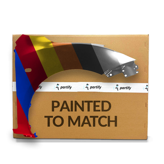 Mazda Mazda 3 OEM Passenger Side Fender With Side Lamp Hole & Without Moulding Hole - BBP852111B