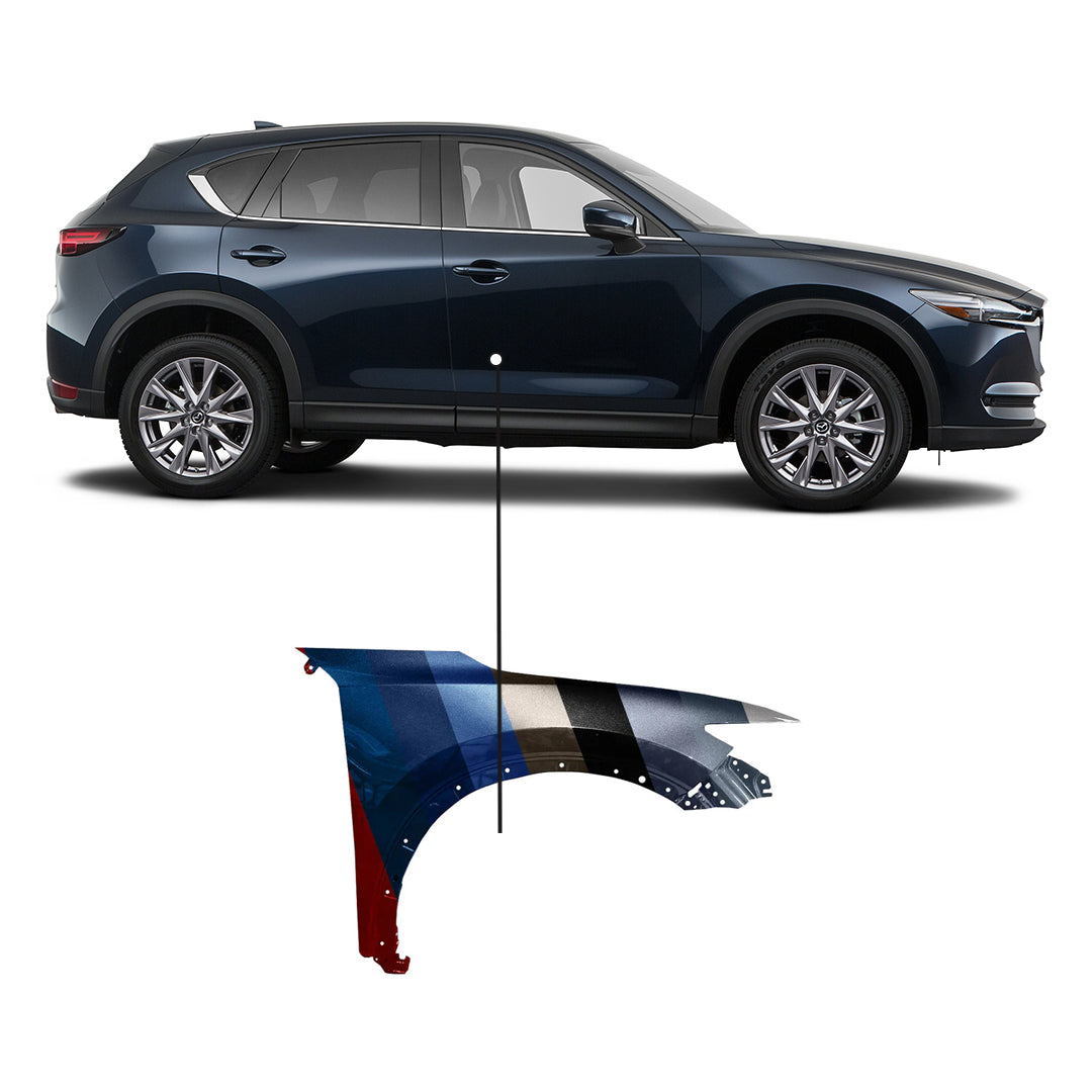 2017-2023 Mazda CX-5 Passenger Side Fender - MA1241179 — Partify