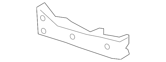 Mazda 3 Fender Brace Sedan - MA1244105