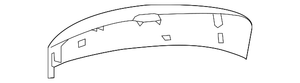Passenger Side Door Mirror Cover image