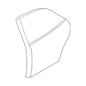 Rear Driver Side Door Shell image