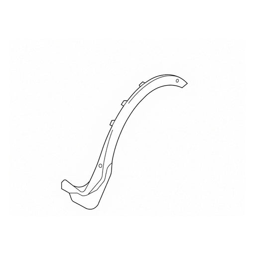 Mazda CX-9 Rear Driver Side Wheel Arch Molding - MA1790113
