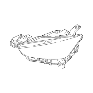 Driver Side Headlight Assembly image