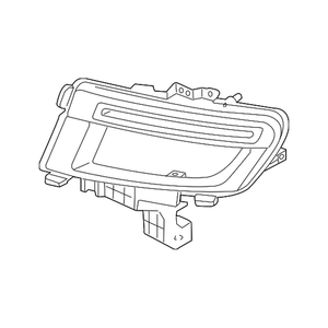 Driver Side Fog Light Bracket image