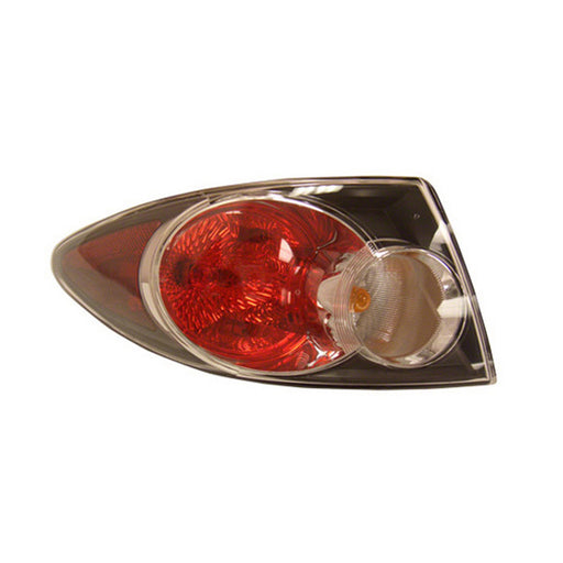 Mazda 6 Driver Side Tail Light Assembly Outer Turbocharged Sedan - MA2804104