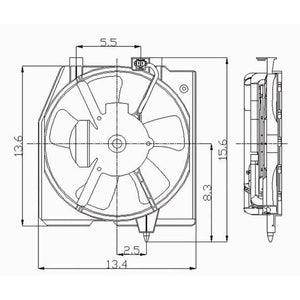 A/C Condenser Fan Assembly image