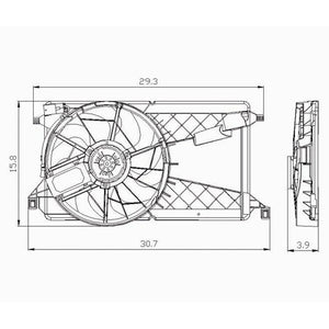 Engine Cooling Fan Assembly image