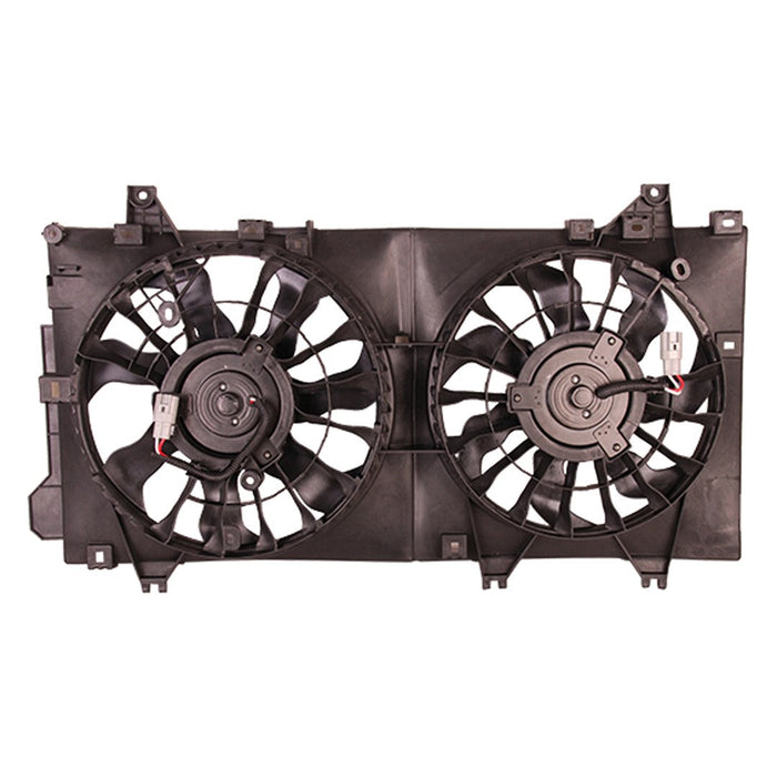Mazda 3 CAPA Certified Engine Cooling Fan Assembly Japan Built Dual Fan Assy - MA3115161C