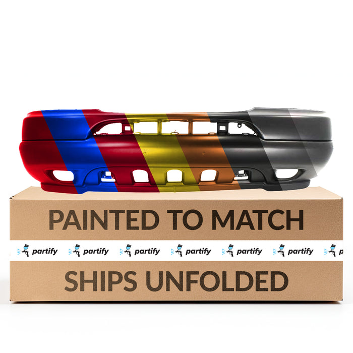 Mercedes ML320 Front Bumper Without Headlight Washer Holes - MB1000124