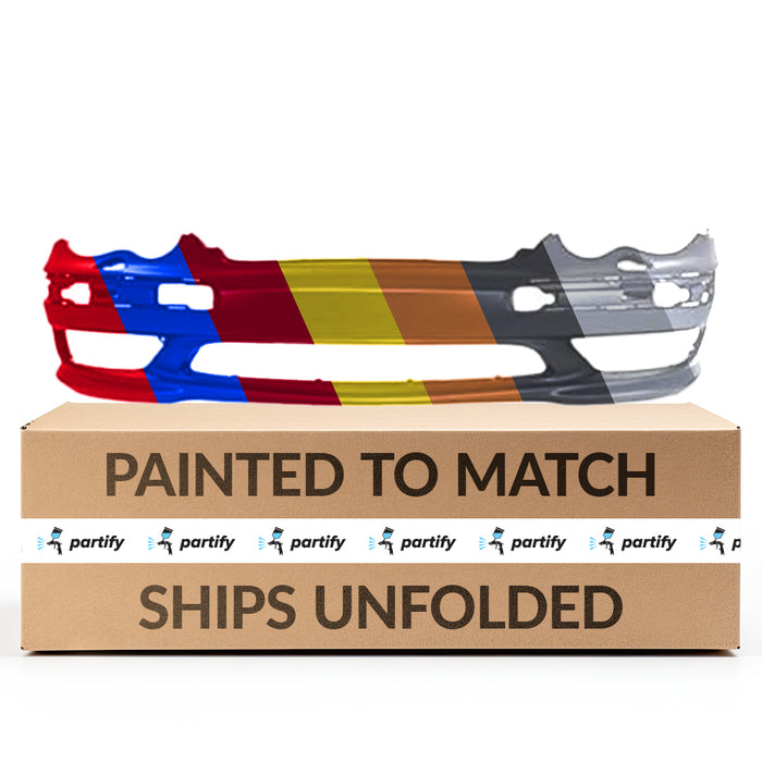 Mercedes C230 CAPA Certified Front Bumper With Headlight Washer Holes - MB1000153C