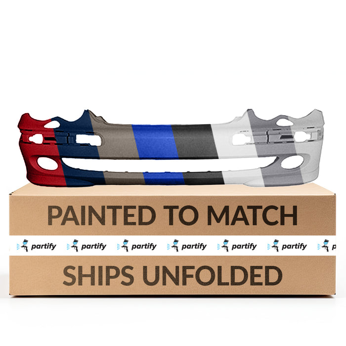 Mercedes C230 Front Bumper With Headlight Washer Holes - MB1000179