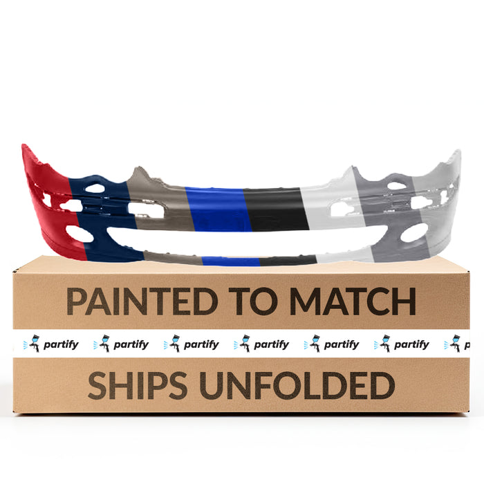 Mercedes C230 Front Bumper With Headlight Washer Holes - MB1000209