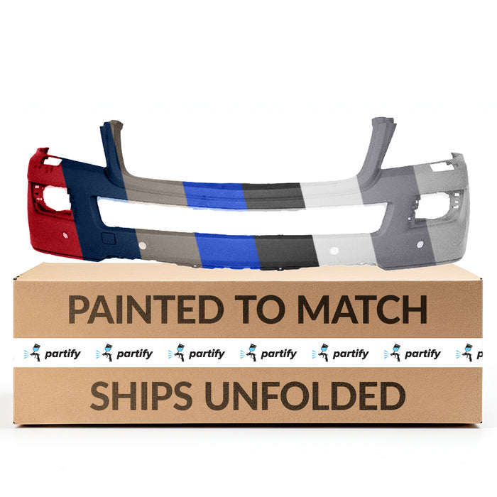 Mercedes GL320 CAPA Certified Front Bumper With Sensor Holes/Headlight Washer Holes - MB1000253C